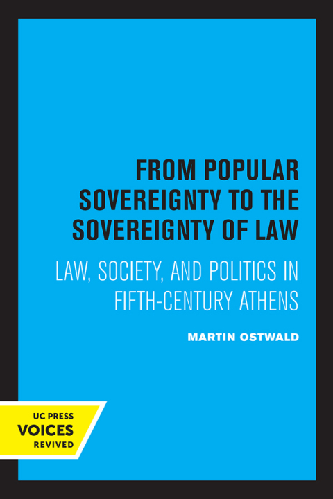 Cover image for book From Popular Sovereignty to the Sovereignty of Law