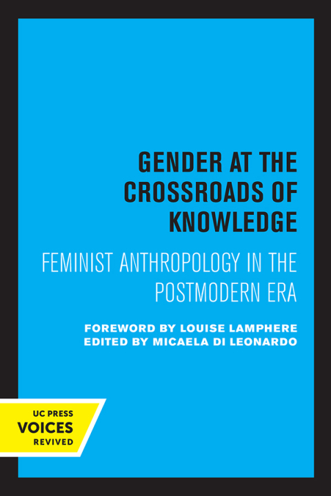 Cover image for book Gender at the Crossroads of Knowledge