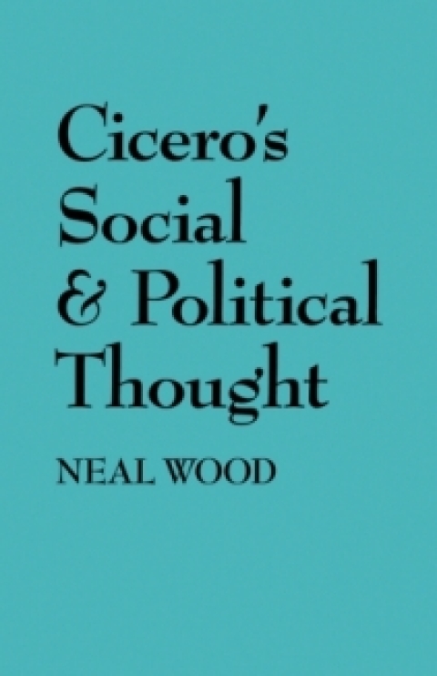 Cover image for book Cicero's Social and Political Thought