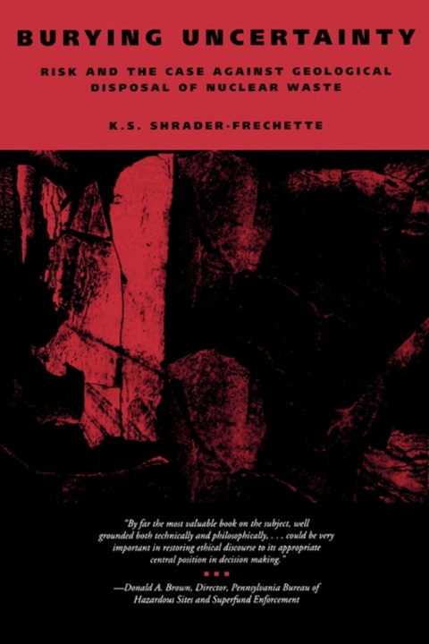 Cover image for book Burying Uncertainty