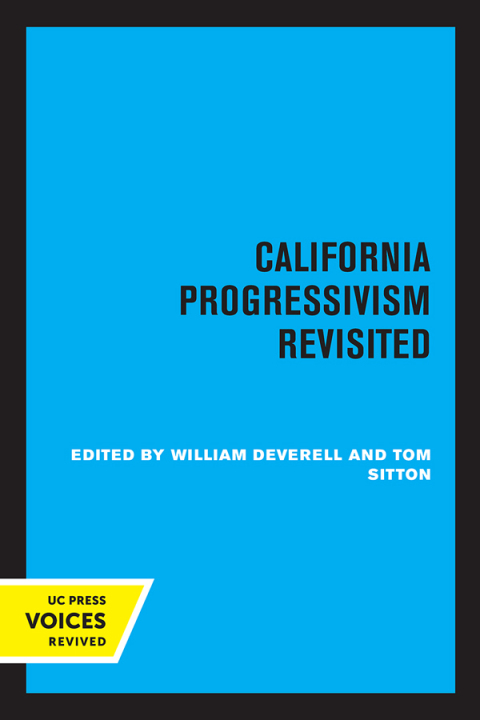 Cover image for book California Progressivism Revisited