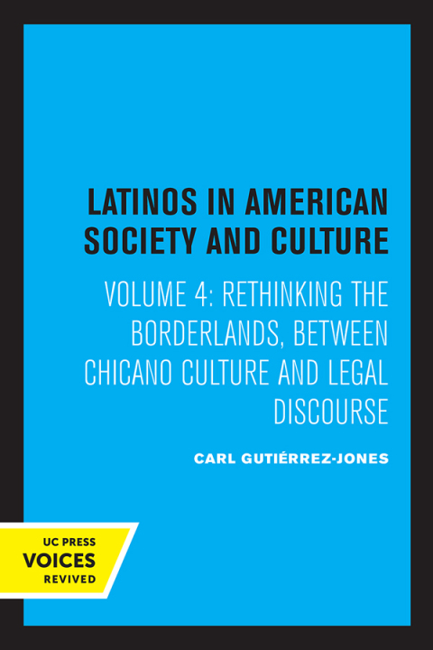 Cover image for book Rethinking the Borderlands