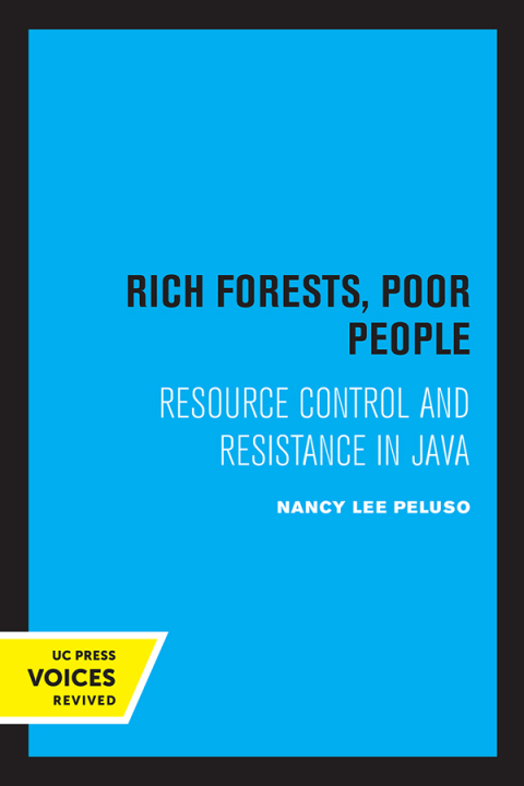 Cover image for book Rich Forests, Poor People