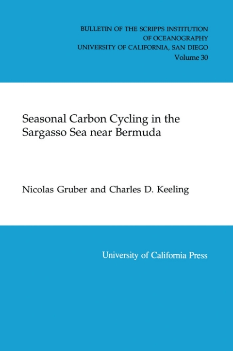 Cover image for book Seasonal Carbon Cycling in the Sargasso Sea Near Bermuda