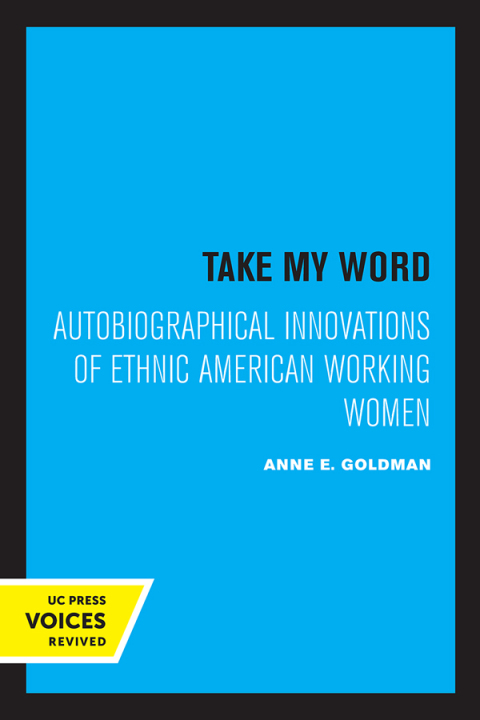 Cover image for book Take My Word