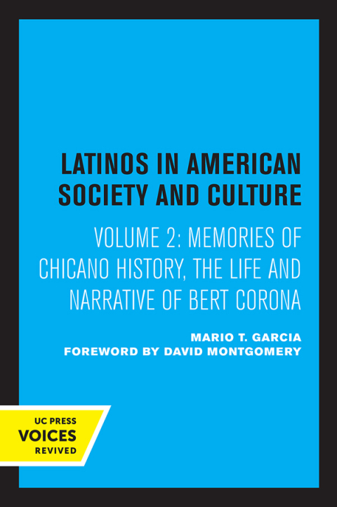 Cover image for book Memories of Chicano History