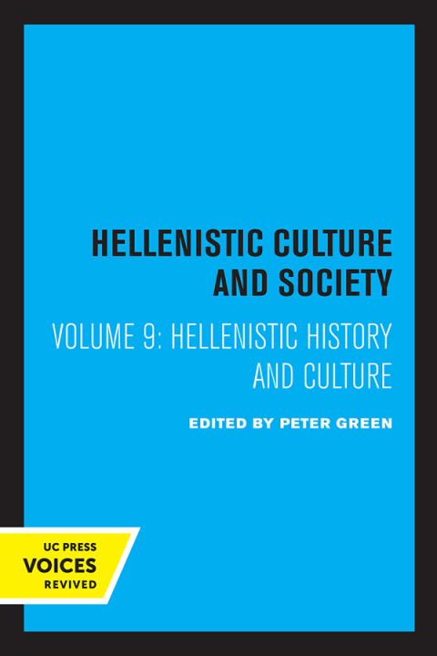 Cover image for book Hellenistic History and Culture