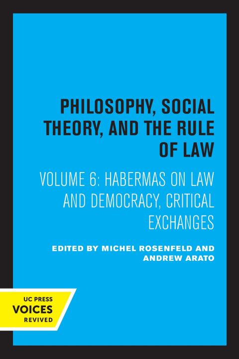 Cover image for book Habermas on Law and Democracy