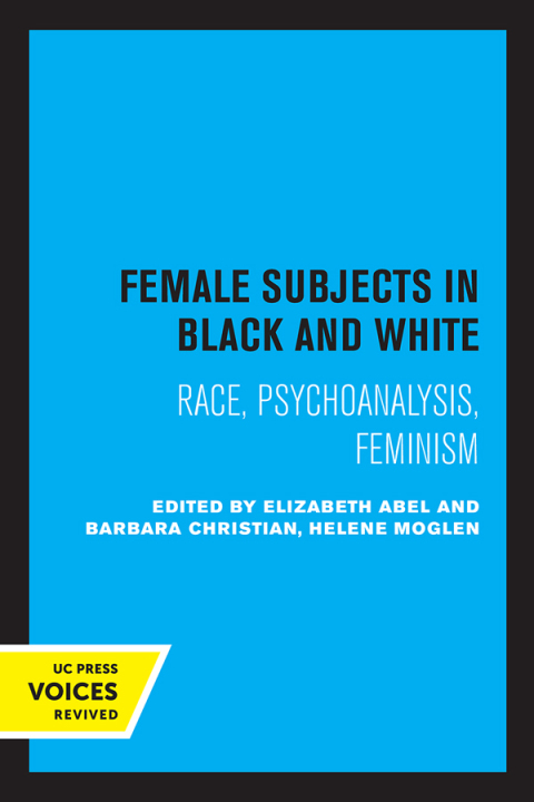 Cover image for book Female Subjects in Black and White