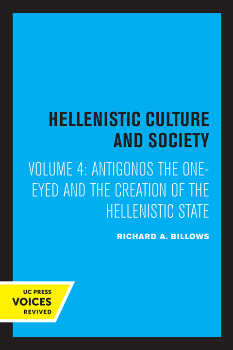 Cover image for book Antigonos the One-Eyed and the Creation of the Hellenistic State