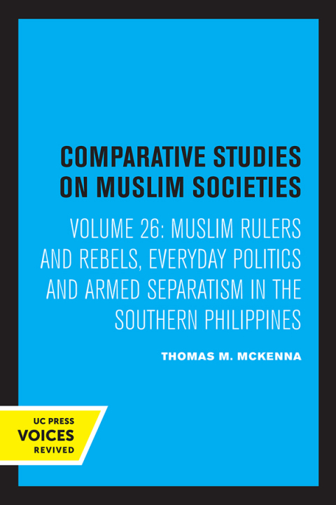 Cover image for book Muslim Rulers and Rebels
