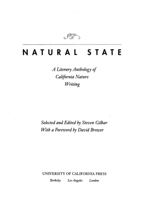 Cover image for book Natural State
