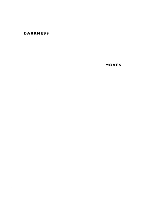 Cover image for book Darkness Moves