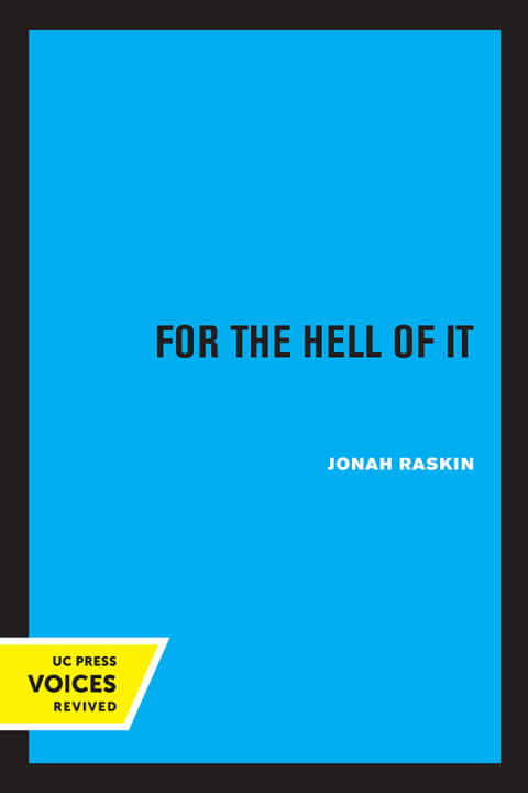 Cover image for book For the Hell of It