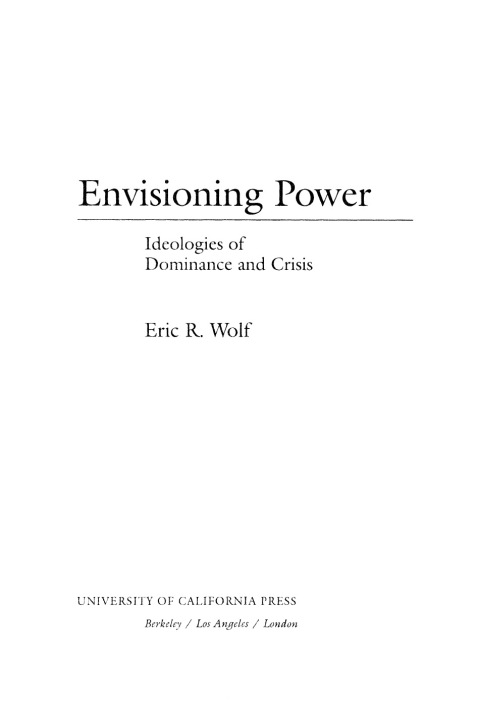 Cover image for book Envisioning Power