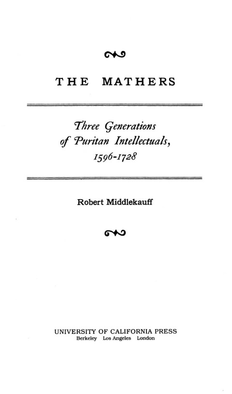 Cover image for book The Mathers