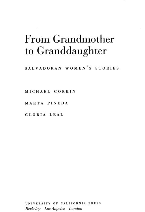 Cover image for book From Grandmother to Granddaughter