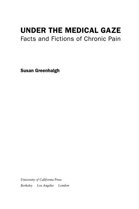 Cover image for book Under the Medical Gaze