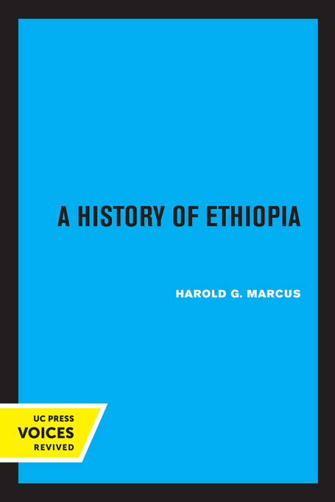Cover image for book A History of Ethiopia