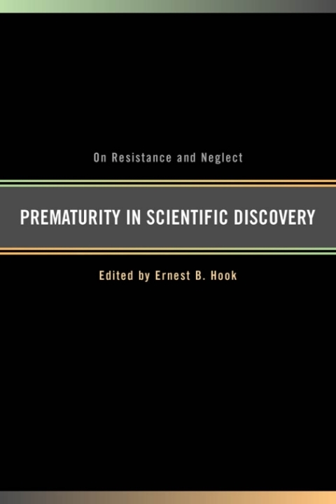 Cover image for book Prematurity in Scientific Discovery
