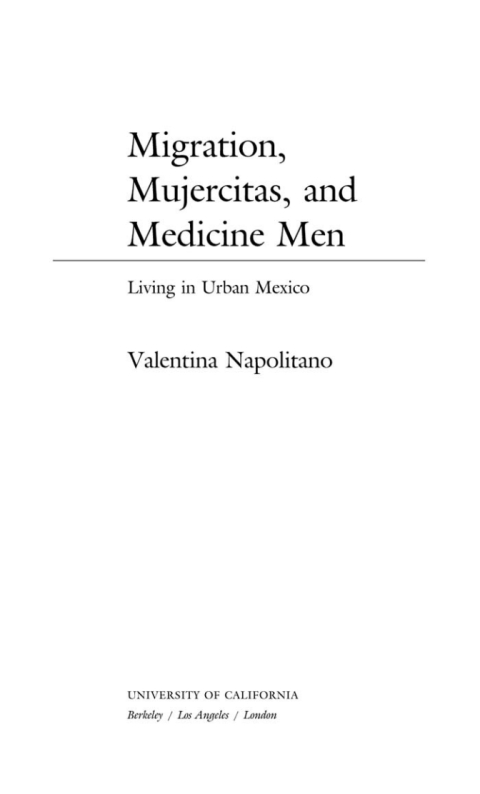 Cover image for book Migration, Mujercitas, and Medicine Men