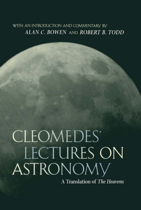 Cover image for book Cleomedes' Lectures on Astronomy