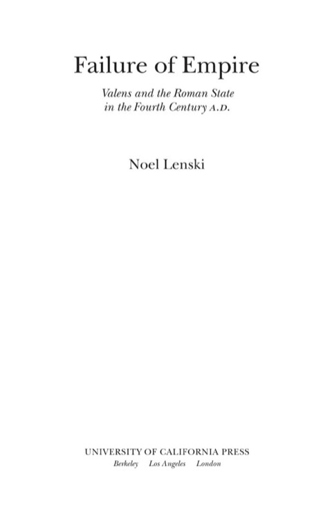 Cover image for book Failure of Empire