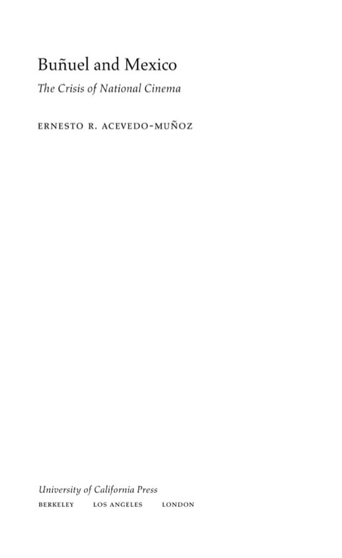 Cover image for book Bunuel and Mexico