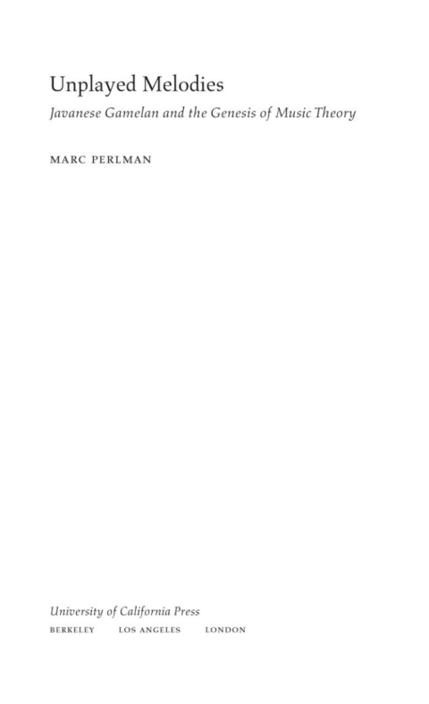 Cover image for book Unplayed Melodies