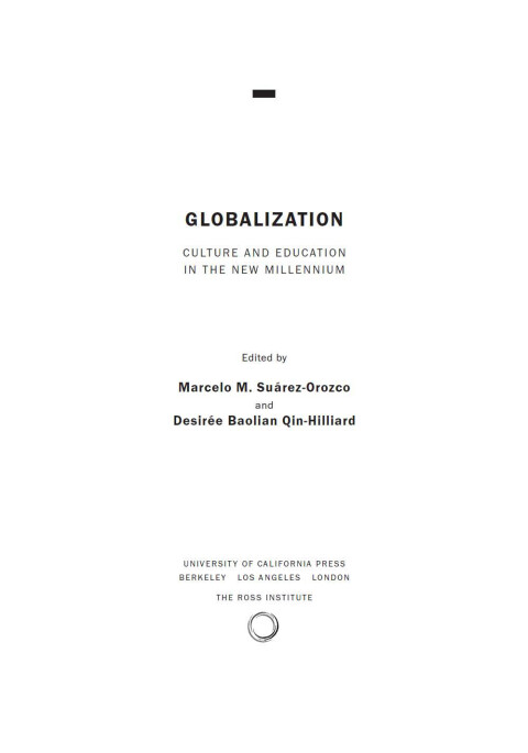 Cover image for book Globalization