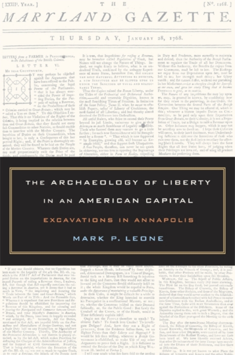 Cover image for book The Archaeology of Liberty in an American Capital