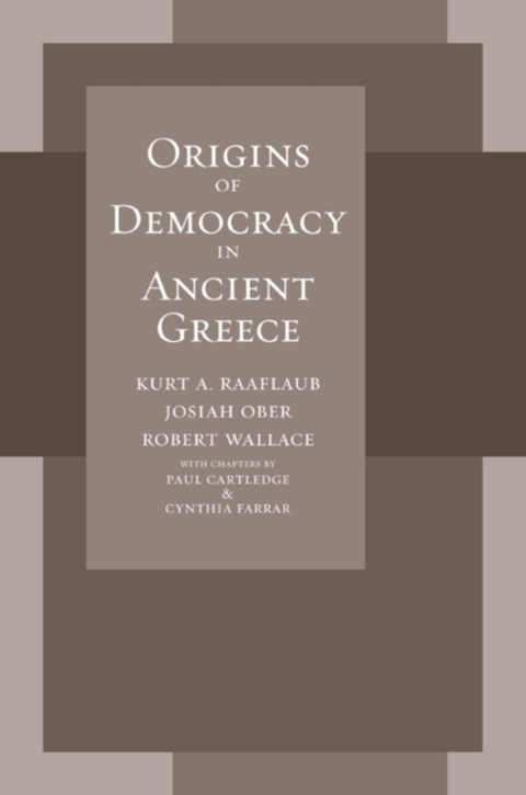 Cover image for book Origins of Democracy in Ancient Greece