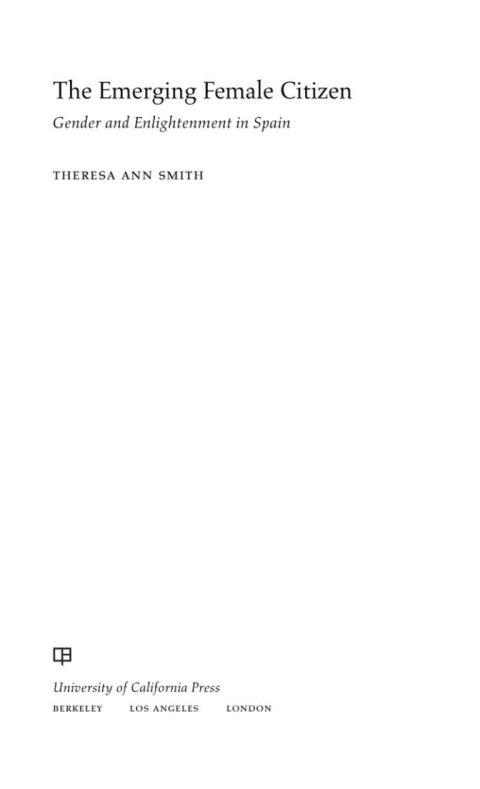 Cover image for book The Emerging Female Citizen