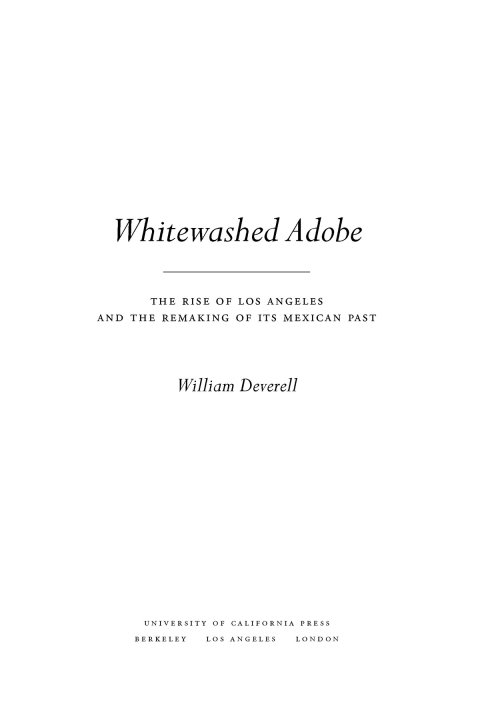 Cover image for book Whitewashed Adobe
