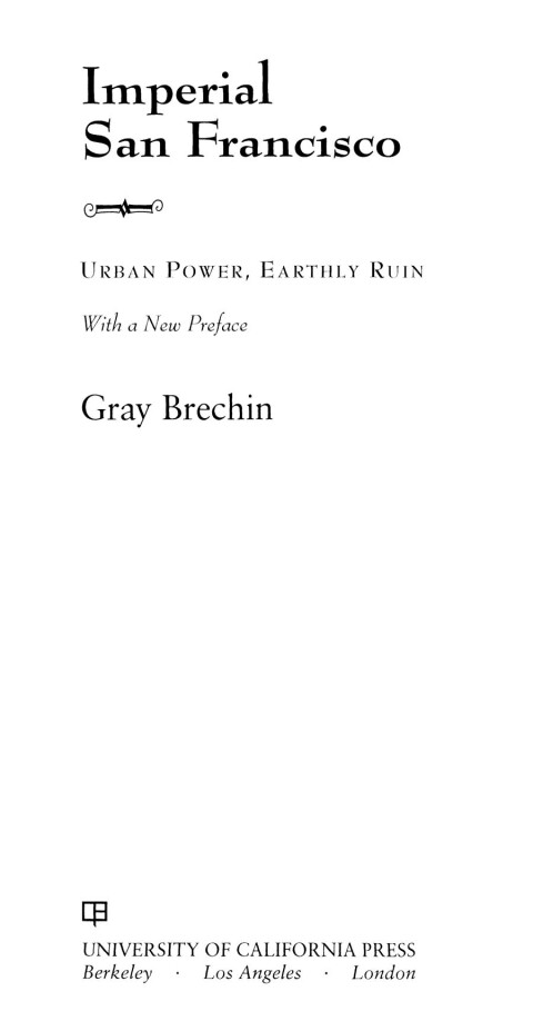 Cover image for book Imperial San Francisco, With a New Preface