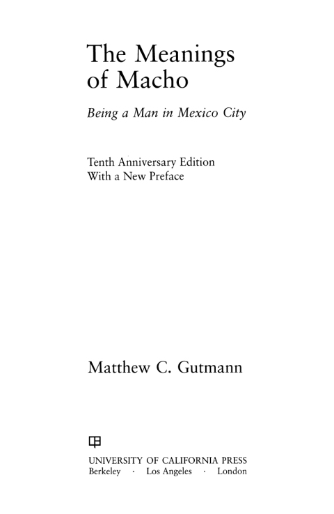 Cover image for book The Meanings of Macho