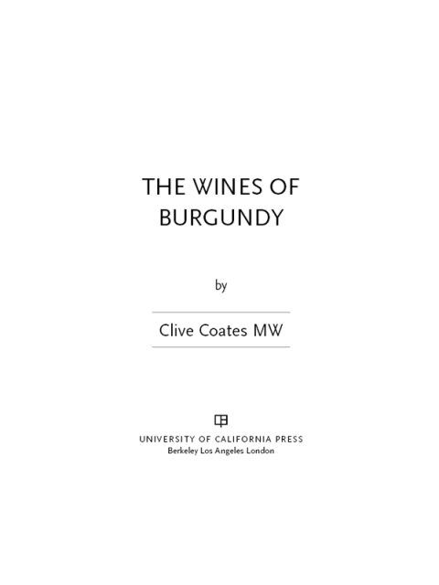 Cover image for book The Wines of Burgundy