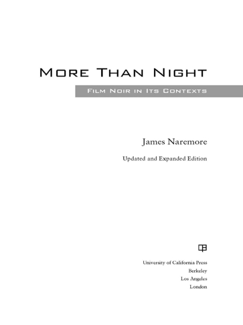 Cover image for book More than Night