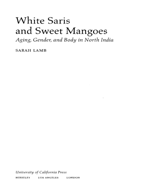 Cover image for book White Saris and Sweet Mangoes