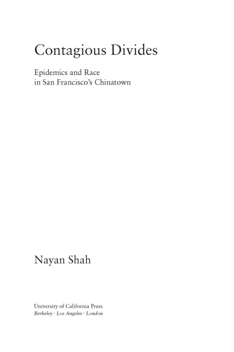 Cover image for book Contagious Divides