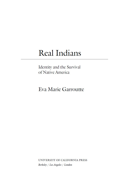 Cover image for book Real Indians