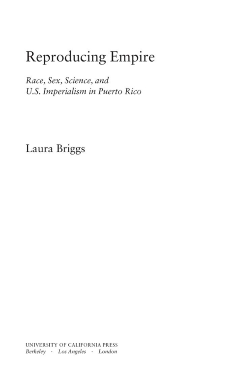 Cover image for book Reproducing Empire
