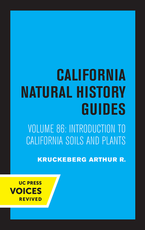 Cover image for book Introduction to California Soils and Plants