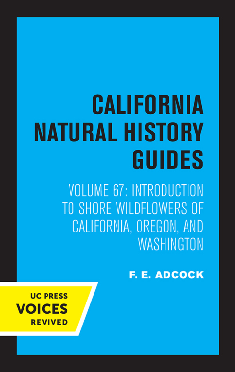 Cover image for book Introduction to Shore Wildflowers of California, Oregon, and Washington