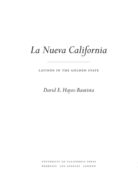 Cover image for book La Nueva California