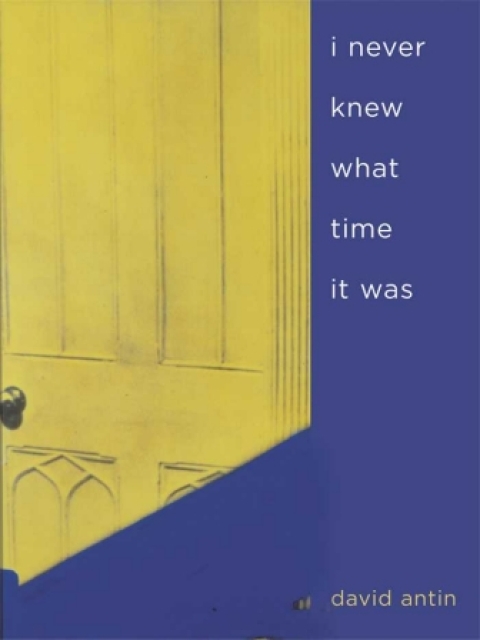 Cover image for book i never knew what time it was