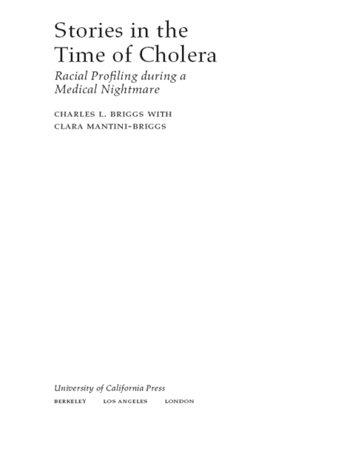 Cover image for book Stories in the Time of Cholera