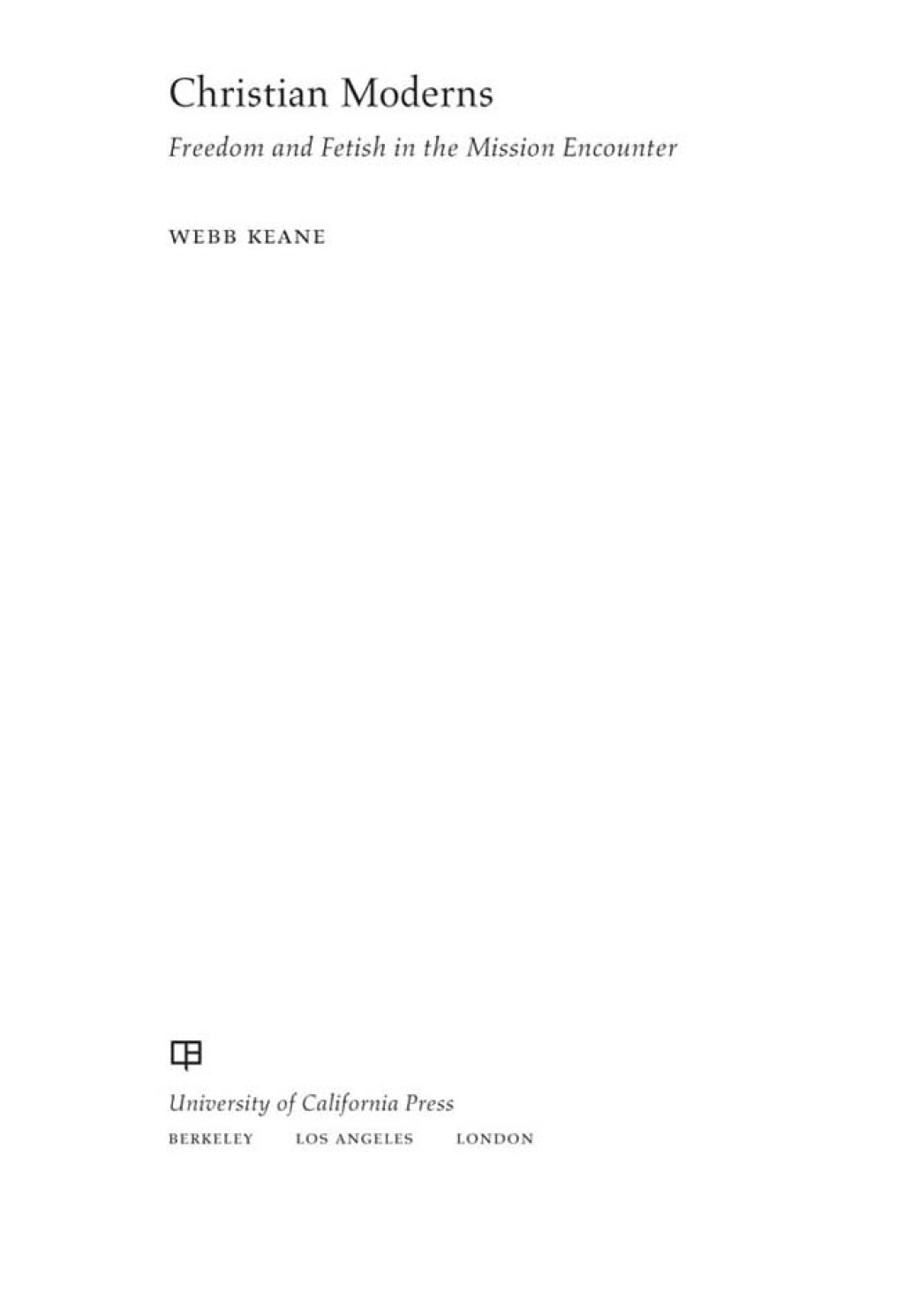 Reflowable Christian Moderns; $38.79