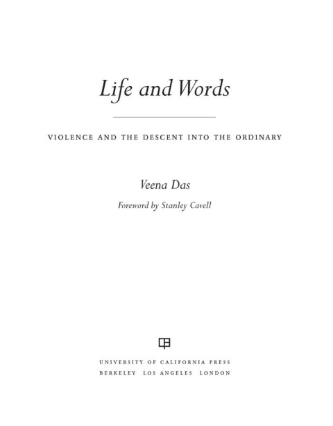 Cover image for book Life and Words