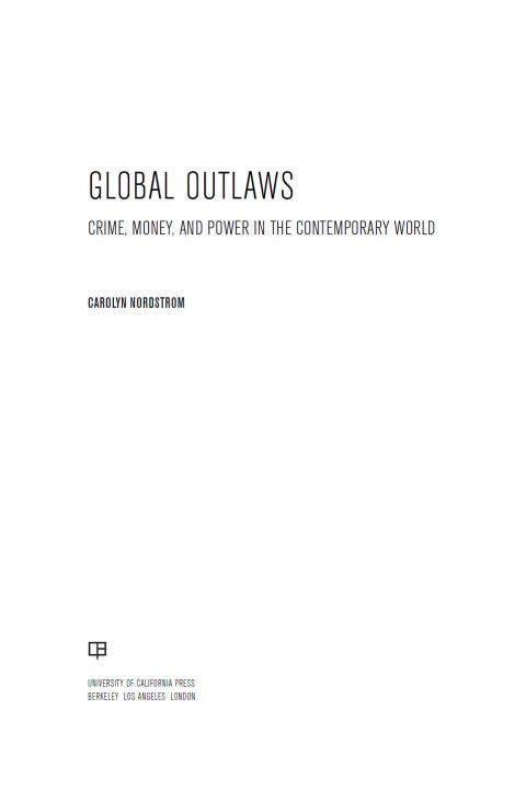 Cover image for book Global Outlaws